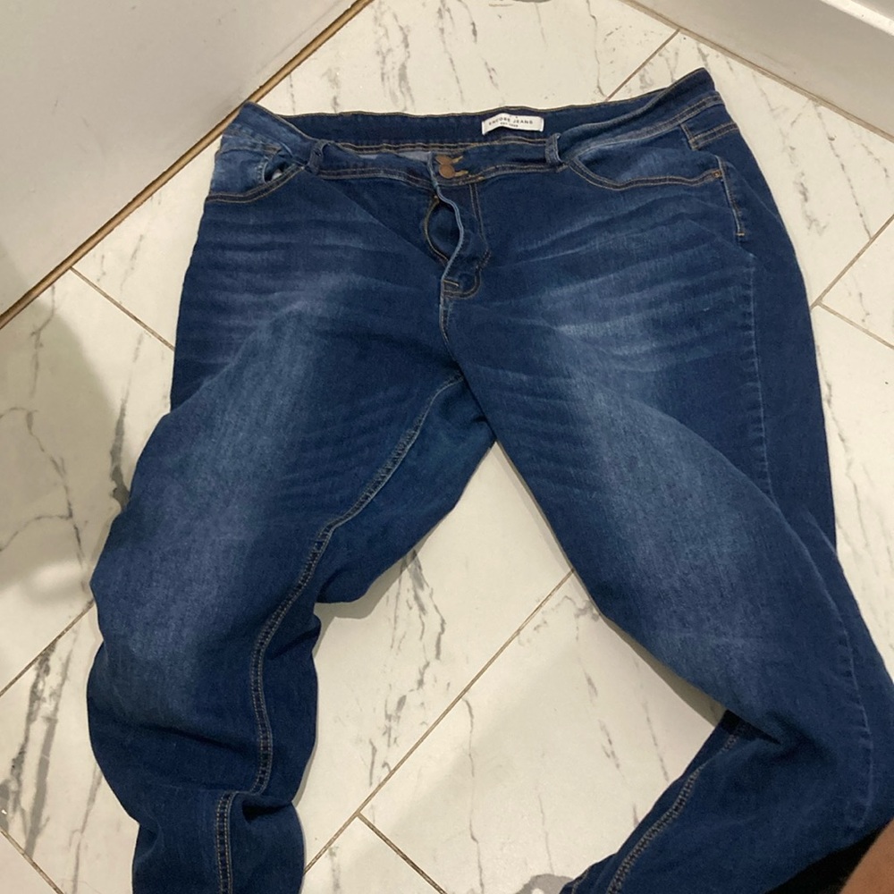 Encore Jeans Women's Blue Denim